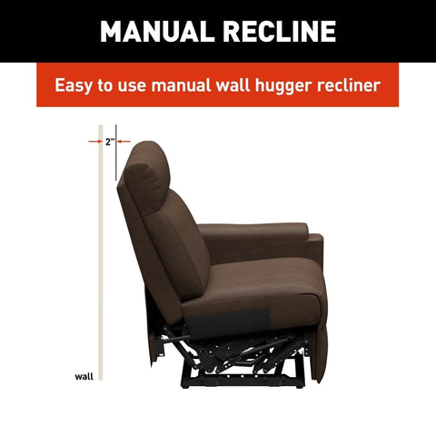 Lippert | Heritage Theater Modular Seating | Left Hand Recliner | 2024044092 | 27.5" | Satula