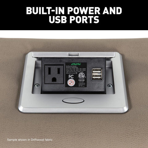 Lippert | Thomas Payne Seismic Theater Seating | 12" Center Console | 2024044203 | 12" | McCoy