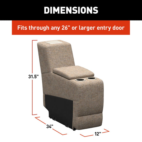 Lippert | Thomas Payne Seismic Theater Seating | 12" Center Console | 2024044207 | 12" | Dellmead