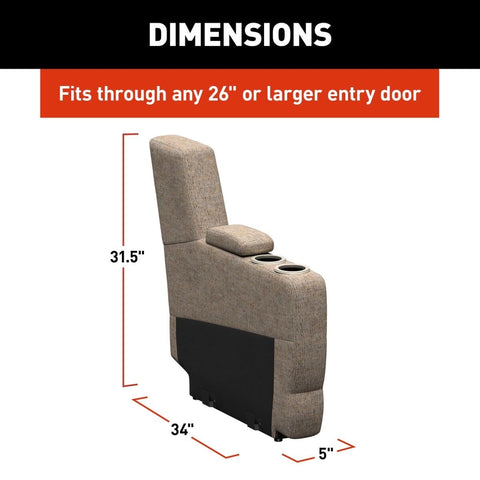 Lippert | Thomas Payne Seismic Theater Seating | 5" Center Console | 2024044206 | 5" | Dellmead