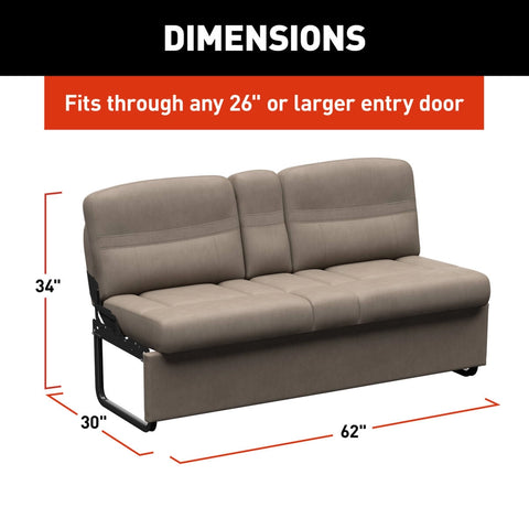 Lippert | Thomas Payne Signature | Jacknife Sofa | 2024044390 | 62" | Driftwood