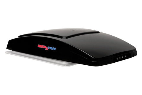 MaxxAir | MaxxFan Deluxe - 10 Speed | 00-06200K | Intake / Exhaust | Manual Lift | Smoke