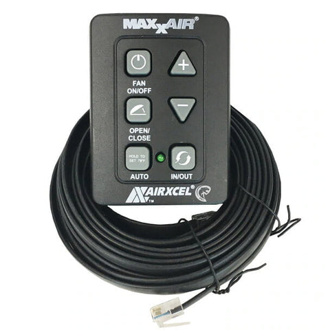 MaxxAir | MaxxFan Wall Control | 00-A03651K | 5-Key | Black