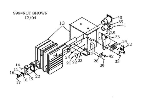 Suburban | Replacement Furnace Core for NT-40 | 2614A | RP-40N