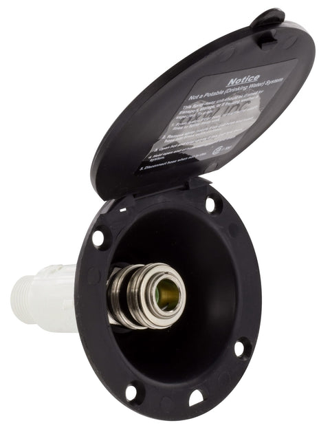 Valterra | Exterior Spray Port | PF147006 | Black