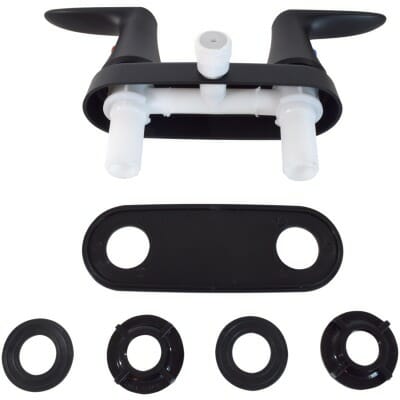 Valterra | Catalina 4" RV Shower Control | PF223703 | Matte Black