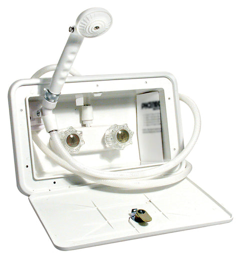 Valterra | Exterior RV Shower Assembly | PF266201 | White