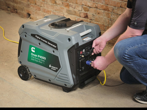 Cummins Onan | Digital Inverter Portable Generator | P4500i | A058U955 | 4500 Watt | Gasoline