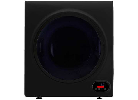Pinnacle | Clothes Dryer | 21-852B | Front Load | 110 Volt AC | 12.5 Amp | 3.5 Cu. Ft. Capacity | 5 Dry Cycles | Stackable Mount | Compact Short | Black