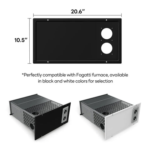 Fogatti | Insta-Heat Ultra 35,000 BTU RV Furnace | RF035A0N | Includes wired controller | 260 CFM