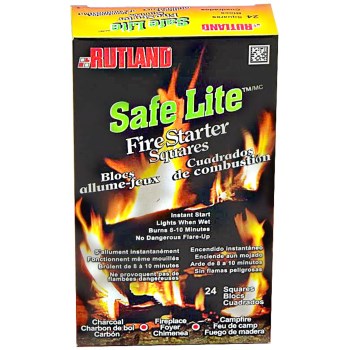 Rutland | Campfire Starter Squares | SKU# 50C | Set of 24 Squares
