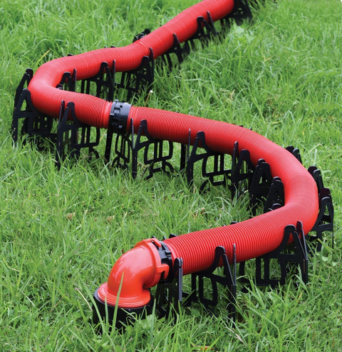 Valterra | Slunky Support Cradle for RV Sewer Hose | S2500R | 25' | Red