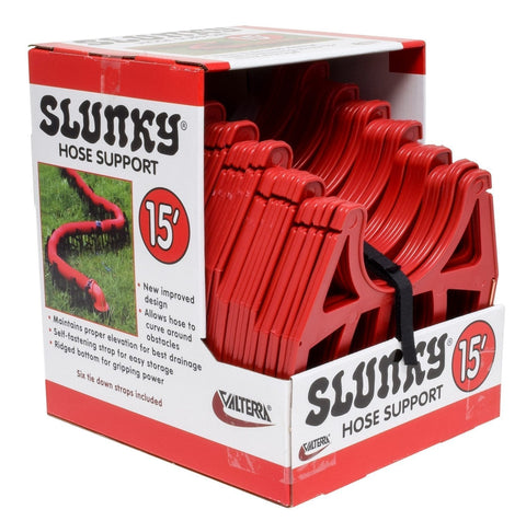 Valterra | Slunky Support Cradle for RV Sewer Hose | S1500R | 15' | Red