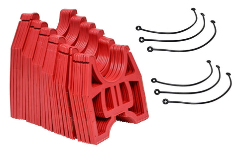 Valterra | Slunky Support Cradle for RV Sewer Hose | S1500R | 15' | Red