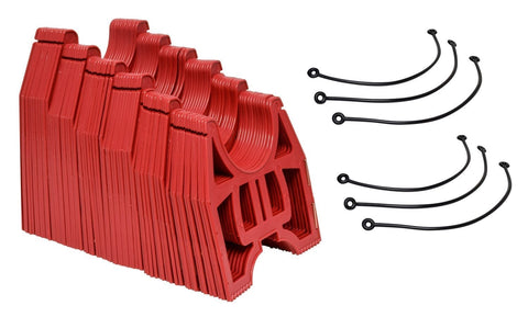 Valterra | Slunky Support Cradle for RV Sewer Hose | S2000R | 20' | Red