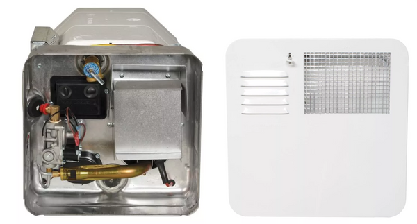 スイナート SCH-901 ヒーター Suburban DSI Gas/Electric 6 Gallon Water Heater Bundle White Door | SW