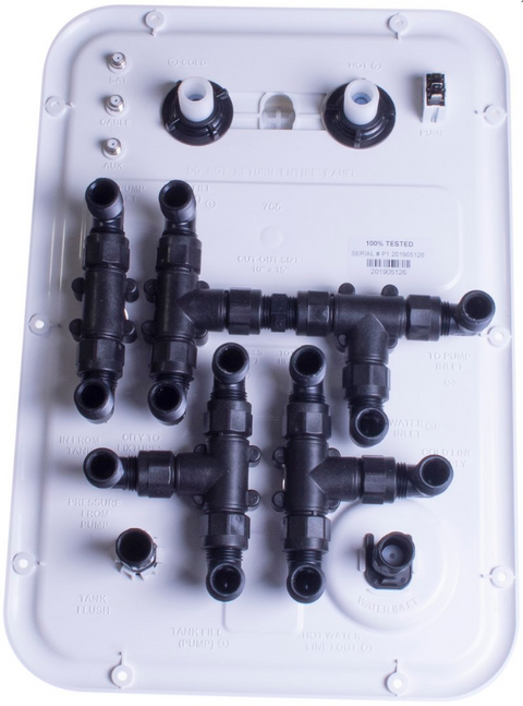 B&B Molders | Fresh Water Management System | 94141 | Nautilus P1 | Exterior | White