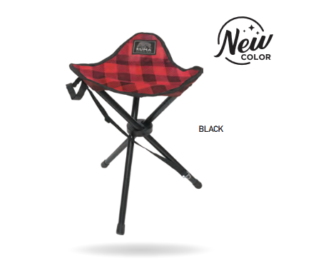 Kuma | Tri-Pod Chair | 430-KM-TRICH-RB | Red / Black