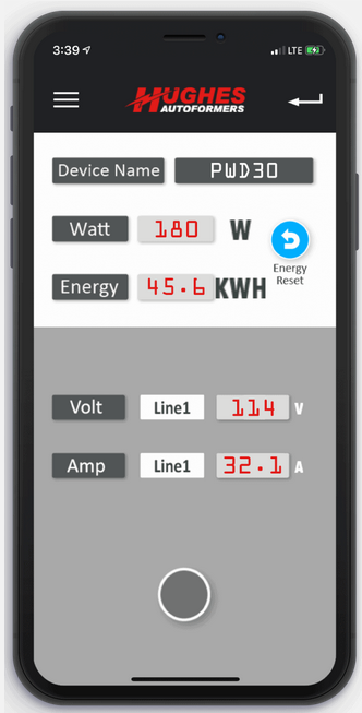 Hughes Auto | 50 Amp Bluetooth Surge Protector | PWD50-EPO | With Auto Shutoff | Portable