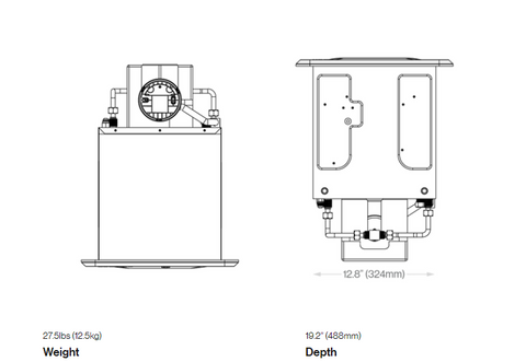 Furrion | On-Demand Tankless RV Water Heater | 2021132340 | 2.4GPM | with Antifreeze Protection | FWH09A-1-A