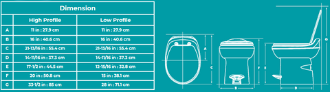 Thetford | Style Plus RV Toilet | 34430 | Bone
