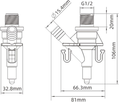 Seaflo | Inlet and Oultet Water Valve Kit | SFTRK-015 | For Select Seaflo toilet models