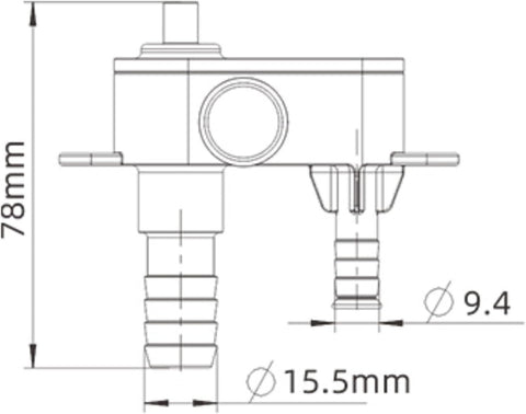 Seaflo | Inlet and Oultet Water Valve Kit | SFTRK-015 | For Select Seaflo toilet models