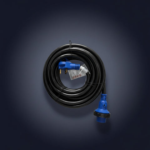 Superior Products Company | 30 AMP RV Power Cord | SP30A25DETACH | Power Indicator Light | Detachable | 25'
