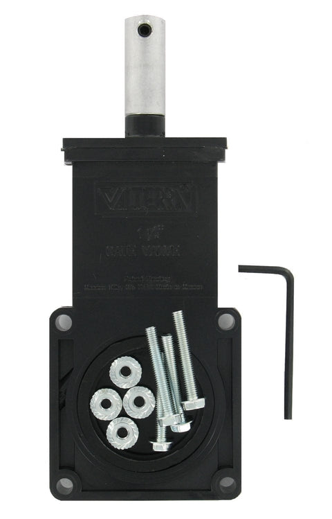 Valterra | RV Sewer Waste Valve Body | T1001PBC |  1-1/2" | With Coupler, Seals, Hardware