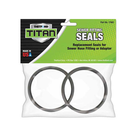 Thetford | Titan RV Sewer Fitting Seals | 17881 | 2 Pack