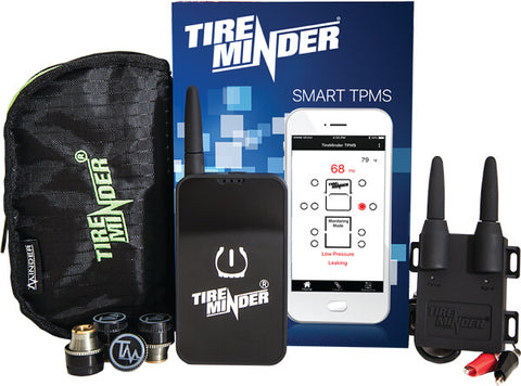 Valterra | TireMinder Smartphone Based Tire Pressure Monitor for RVs | TM22131 | with 4 Transmitters | Apple Car Play