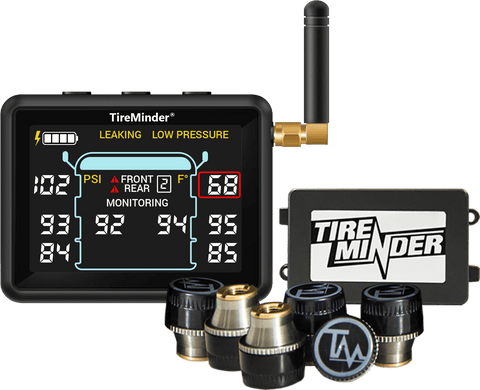 Valterra | TireMinder i10 RV TPMS | TM22142 | with 6 Transmitters