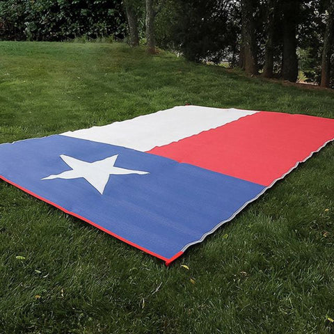 Camco | Texas RV Patio Mat | 42860 | 9' x 12'