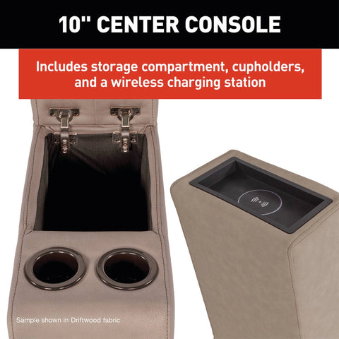 Lippert Heritage Modular Theater Seating | 3-Piece Set | Color Options: Satula, Dellmead, McCoy, Driftwood