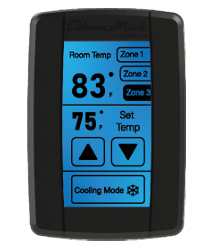 Coleman | Multizone Thermostat | 9420A330 | Touch Screen | Black