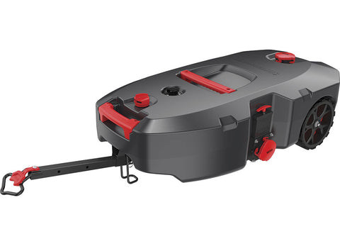 Valterra | Silverback Portable Waste Holding Tank | ST-5362W  | Tow-N-Pull handle | 2-Wheel | 36 Gallon | Gray And Black Water