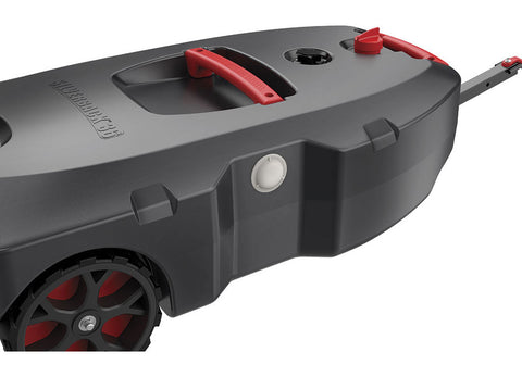 Valterra | Silverback Portable Waste Holding Tank | ST-5362W  | Tow-N-Pull handle | 2-Wheel | 36 Gallon | Gray And Black Water