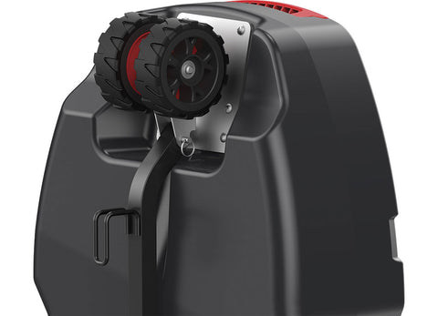 Valterra | Silverback Portable Waste Holding Tank | ST5364W | Tow-N-Pull handle | 4-Wheel | 36 Gallon | Gray And Black Water