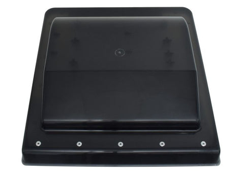 Valterra | Universal Replacement Roof Vent Lid - For Jensen/ Ventline/ Elixir / Ventadome Roof Vents  | A10-3376 | Polypropylene | With Mounting Hardware | Smoke