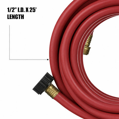 Valterra | Flushing Hose 1/2" x 25' | Red | W01-4300R