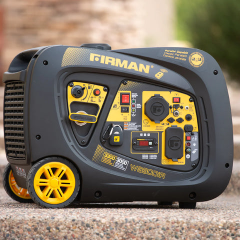 FIRMAN | 3,000 Watt Inverter Portable Generator | W03083 | Remote Start