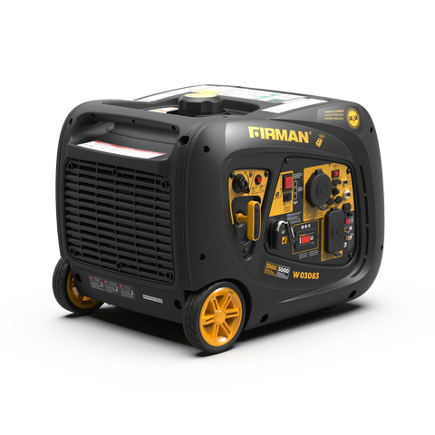 FIRMAN | 3,000 Watt Inverter Portable Generator | W03083 | Remote Start