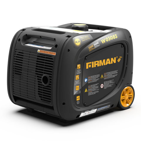 FIRMAN | 3,000 Watt Inverter Portable Generator | W03083 | Remote Start