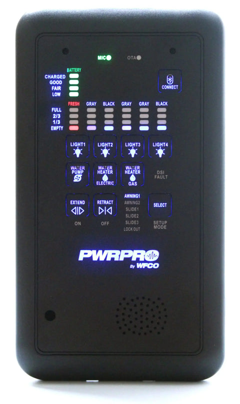 WFCO | Power Pro RV Control Kit | WF-3510-KIT | Voice Activated Interface