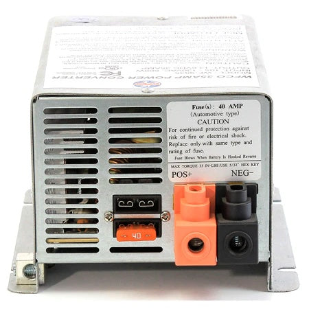 WFCO | Deck Mount Converter Charger | WF-9835CB | 35 Amp