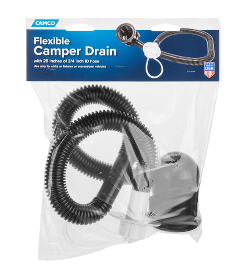 Camco | Flexible Camper Sink Drain | 37420