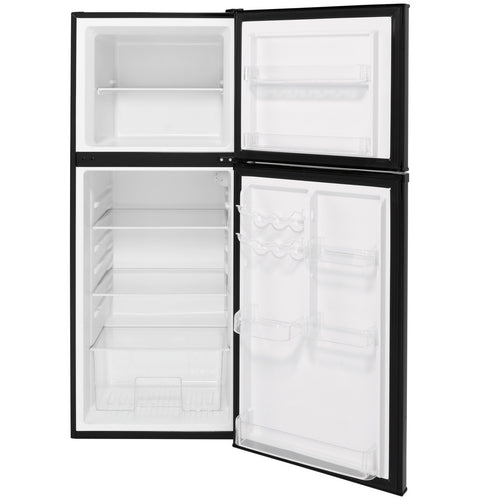 GE Appliances | 9.8 Cubic Foot RV Refrigerator | GPV10FGNBB | 12 Volt DC | Black