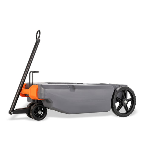 Camco | 4 Wheel Rhino Portable Holding Tank | 39005 | 28 Gallon | Steerable Wheels