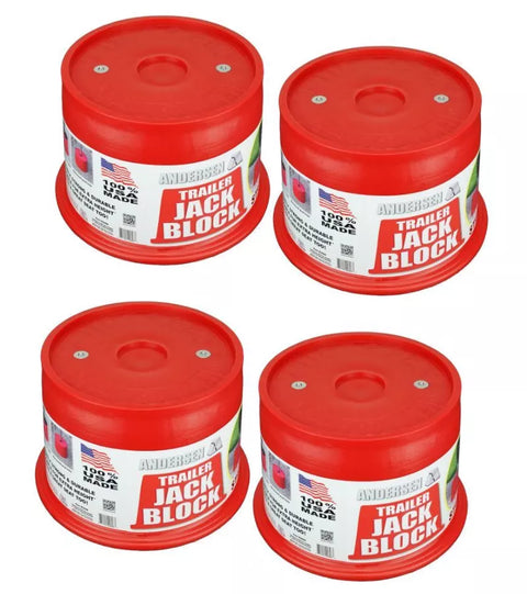 Andersen | Trailer Jack Block | 3608-4 | 4 Pack Bundle