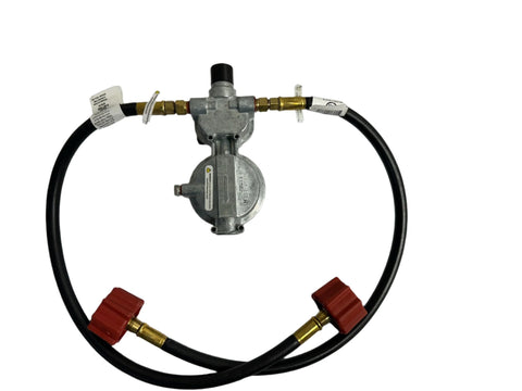 AP Products | LPG Hi-Capacity Auto Changeover Regulator | MEGR-253HP-PT24 | 24" Hoses